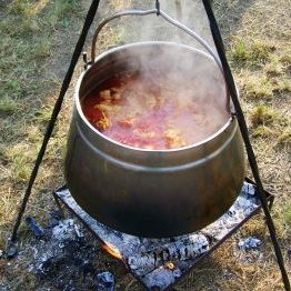 halfőző bogrács