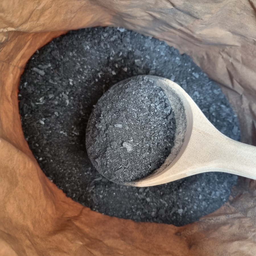 Faszén por bükkfából, biológiai talajjavító 10kg bükk faszénpor - Image 2