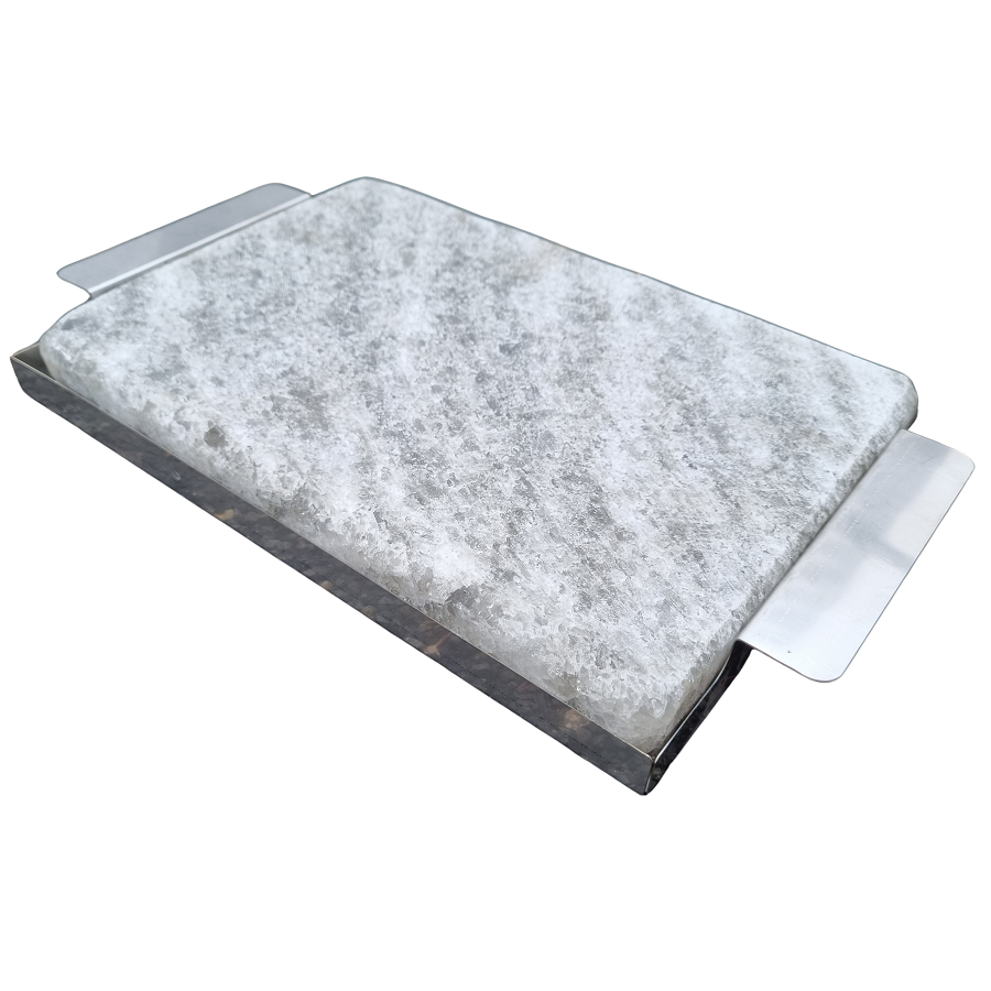 Erdélyi só sütőtégla fém keretben 30×20cm - Image 2