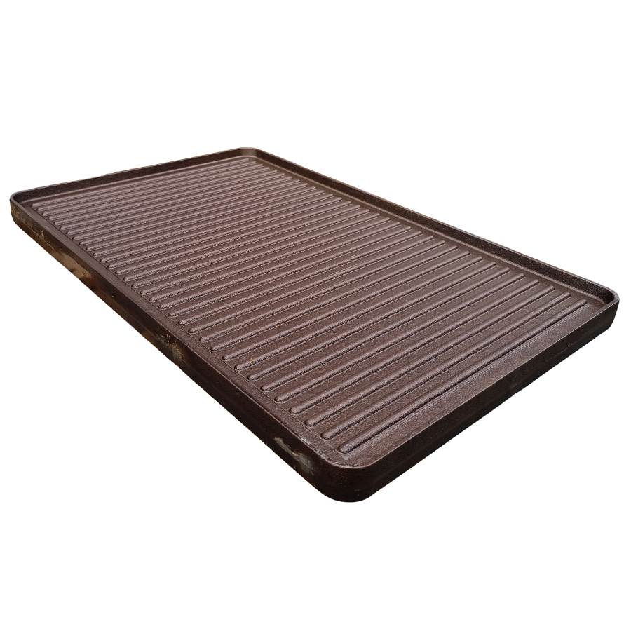Öntöttvas kétoldalas grill lap 60×40cm - Image 2