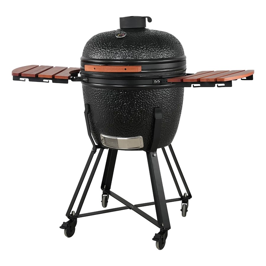 Kamado Kerámia Grill Prémium 60cm-es Matt Fekete - Image 3