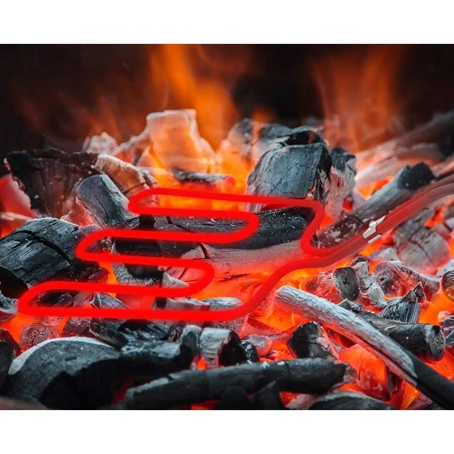 Elektromos faszénbegyújtó rozsdamentes 800W - Image 3